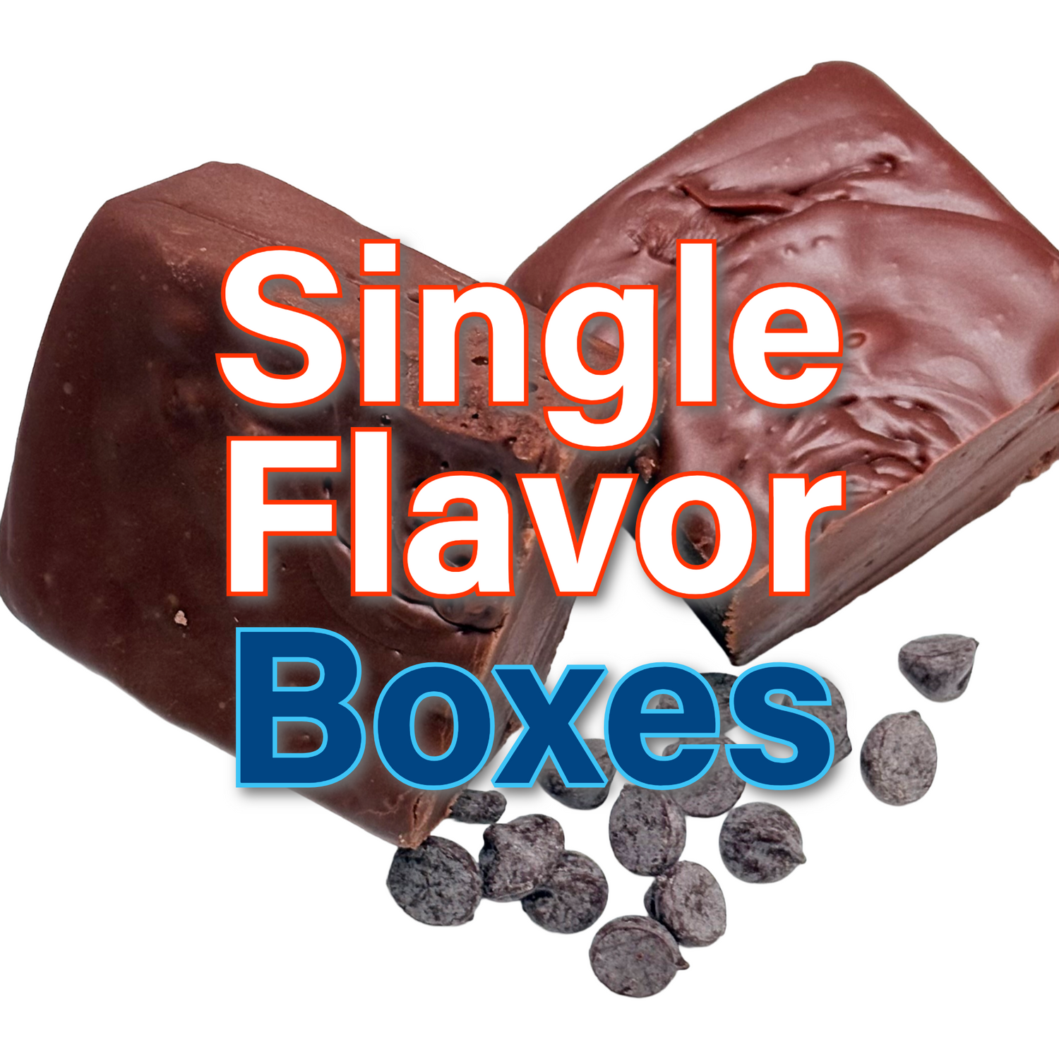 Single-Flavor Fudge Boxes