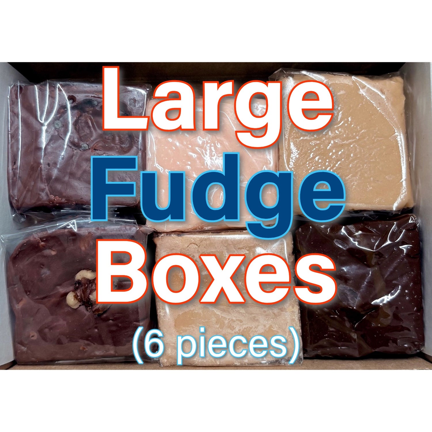 Large Fudge Boxes