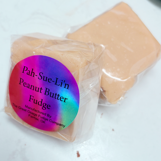 Large Box of Pah-Sue-Li'n Peanut Butter Fudge