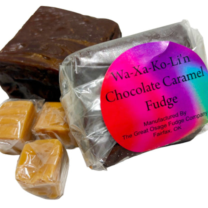 Large Box of Wa-Xa-Ko-Li'n Chocolate Caramel Fudge